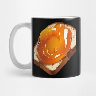 Apricot Kawaii Vintage Since Sandwich Yummy Sweet Toast Bread Loaf Mug